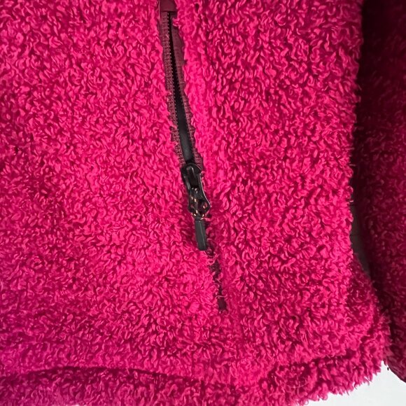 Lowe Alpine Polartec Sherpa Zip Up Jacket Women's Fuchsia 100% Polyester - Picture 9 of 12